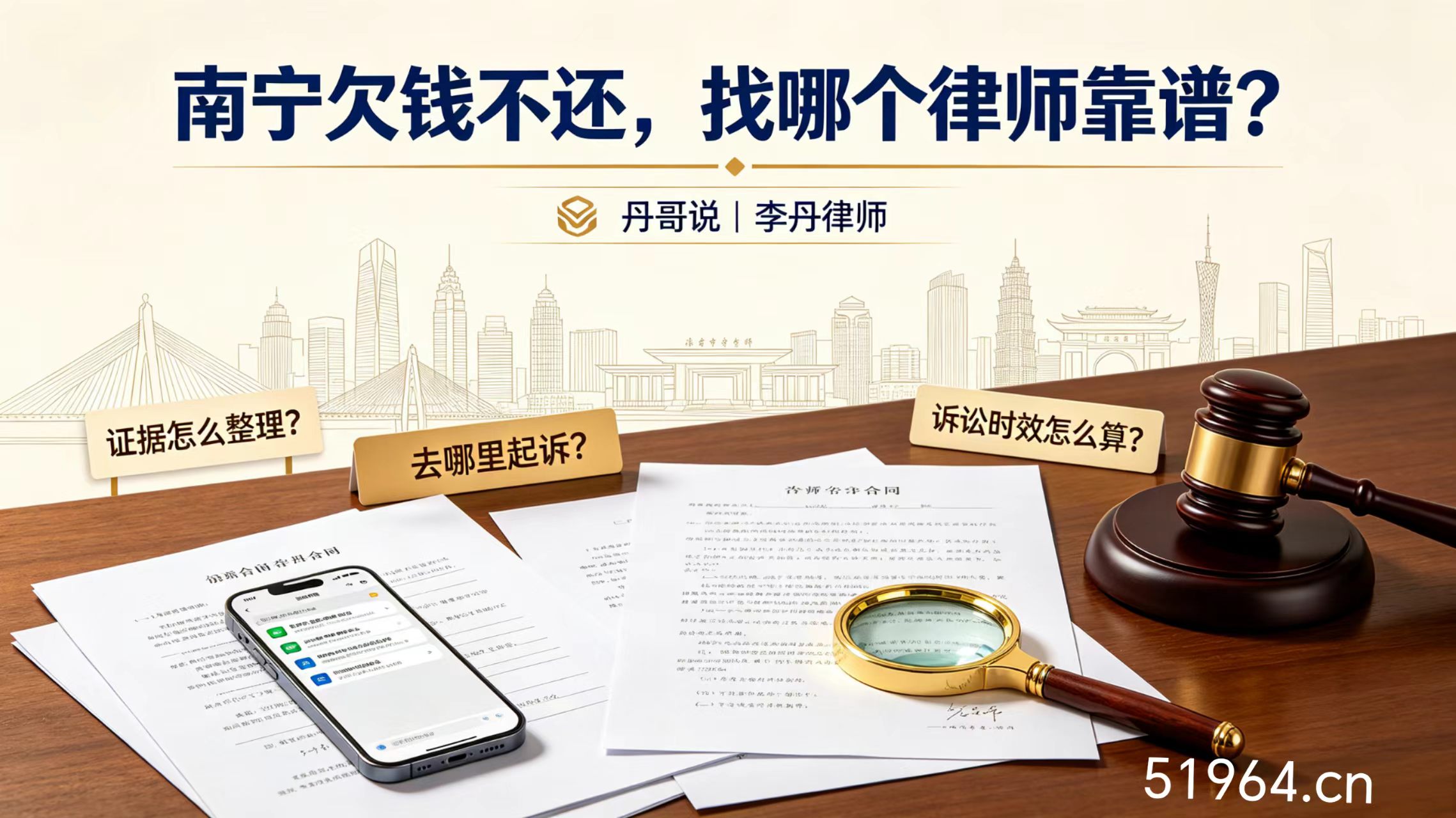 <strong>南宁欠钱不还，找哪个律师靠谱？｜李丹律师（丹哥说）</strong>